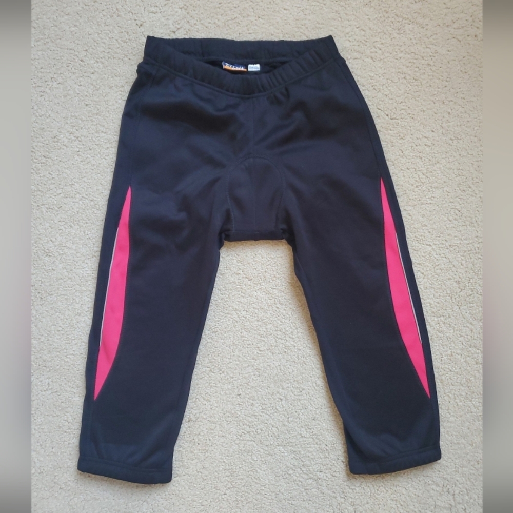 NEW CRIVIT SPORTS Cycling Bike pants black pink women size S eur 36/38
